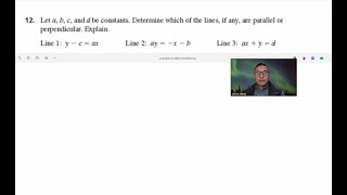 How to determine parallel lines or perpendicular lines [upl. by Annaitsirk513]