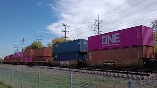 UP 5956 motors through Wilmington IL on the Joliet Sub [upl. by Eiramit675]