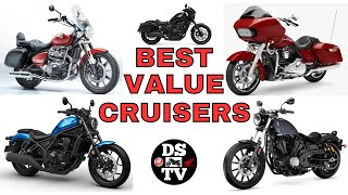 Best Value Cruiser Motorcycles On Sale Right Now [upl. by Squire]