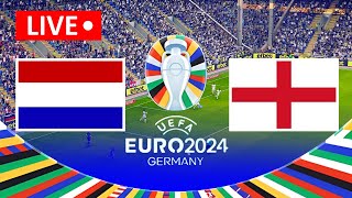 🔴LIVE NETHERLANDS VS ENGLAND  UEFA European Championship 2024  eFootball PES 21 Simulation [upl. by Agemo]