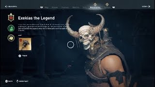 Assassins Creed Odyssey killing a level 50 mercenary at level 24 [upl. by Ringe]