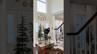 Are you decorating for holidays home foyer holidayhome christmasdecorations homedecor diy [upl. by Livvyy]