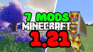 7 MODS para Minecraft 121 JAVA [upl. by Nido]