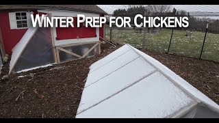 Winter prep for Chickens [upl. by Nitsraek97]