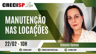 Manutenção nas locações  Simone Gomes [upl. by Vilberg]