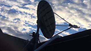 Vsat satellite dish fault  sync loss problem [upl. by Oalsinatse29]