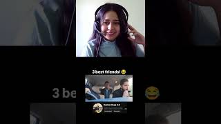 Ase friends dekhe hai🤣 rashalahuja reaction ytshort ytviral viralshort viralvideo [upl. by Zitvaa]