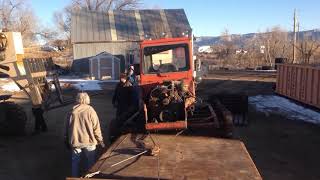 Thiokol Snowcat 2100B Loading It Up In Southern Colorado [upl. by Reppart]