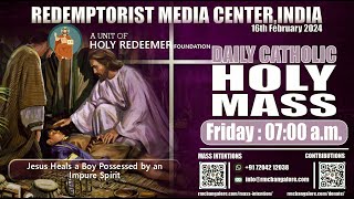 Catholic Holy Mass  16th February 2024 Friday [upl. by Zuliram]