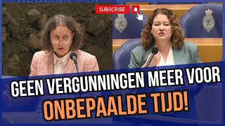 Marjolein Faber pakt Podt aan wij willen geen vergunningen meer verstrekken voor onbepaalde tijd [upl. by Wassyngton]