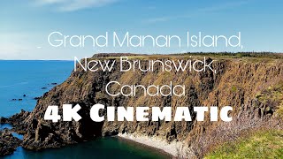 Grand Manan Island New Brunswick Canada  GoPro Hero 7 Black  4K Cinematic [upl. by Kenric418]