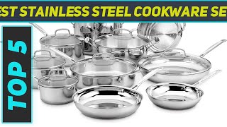 Top 5 Best Stainless Steel Cookware Sets in 2024 [upl. by Suzanna895]