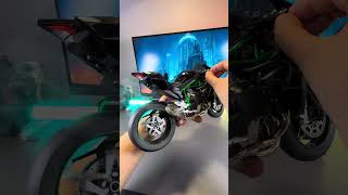 A Toy Bike That Smokes Kawasaki H2R Fans Will Go Crazy 😱🏍️ [upl. by Tyree]