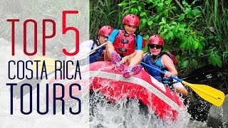 Best Tours in Costa Rica  Top 5 [upl. by Atwahs]