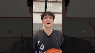 Nahhhh that first shots always crazy🤣🏀 viral basketball hoops 3pointer comedy shorts nba [upl. by Odnavres]