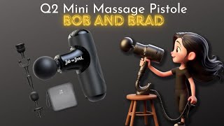 Kein Schmerz mehr beim Painten im Nacken Massagepistole Q2 Mini  🫨 BobampBrad [upl. by Karly]