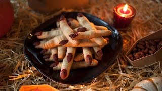 Enge heksenvingers  recept voor Halloween [upl. by Tamqrah]