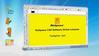 Richpeace CAD Software Online LessonsTip of the day Fastigiate dart V9 [upl. by Ahsaetan]