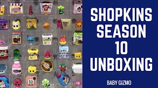 Shopkins Season 10 UNBOXING [upl. by Allicserp]