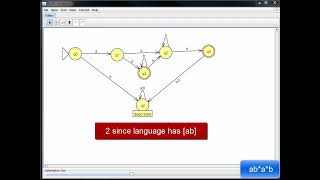 Exercise 2  RE to DFSM using JFlap [upl. by Ossie]