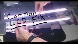 HOW TO FIX HP LCD monitor turns off after 3 seconds common repair [upl. by Aerdnat]