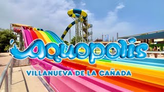 4K AQUOPOLIS VILLANUEVA DE LA CAÑADA [upl. by Dnomyaw]