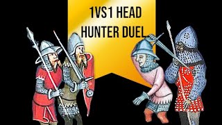 1 versus 1 HEADHUNTER Duel  Master vs student [upl. by Eiramait]