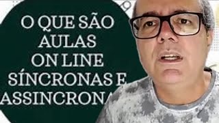 O QUE É SíNCRONO E ASSINCRONO  Projeto de vida [upl. by Eirb]