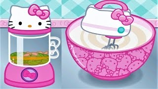 Play Fun Hello Kitty Games  Create Meal amp Decorate Lunchbox [upl. by Alliuqal]