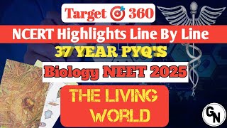 NEET PYQs Highlights  NCERT Highlights Line By Line  Biology NCERT  NEET 2425  Gurukul NEET [upl. by Avilla591]