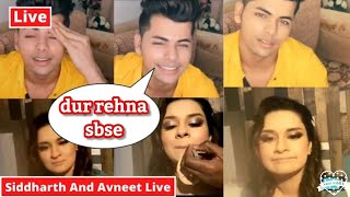 Sidneet cute live yesterday  sbse dur rhna  Avneet Kaur  Siddharth nigam [upl. by Katee]