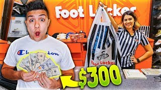 THE 300 FOOTLOCKER CHALLENGE [upl. by Yhtommit]