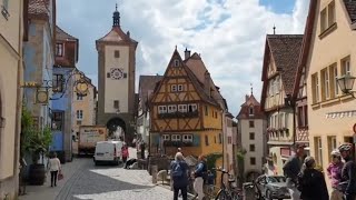 🇩🇪 독일 여행브이로그  독일의 베스트 여행지 로텐부르크 Rothenburg 에서 Uffenheim 까지 자전거여행 4일차 🚲 🇩🇪 [upl. by Aral7]