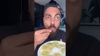 LIME CHALLENGE 💀🍋‍🟩lime challenge food funnyshorts shelove [upl. by Daren]