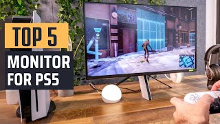 Best Monitor For PS5 2024  Top 5 Picks [upl. by Eittocs]