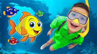 Sharks in the Water  more Kids Songs amp Videos with Max [upl. by Allyce]