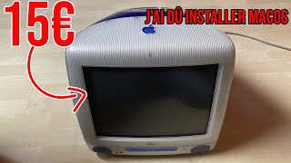 Redémarrage dun iMac G3 à 15€ je dois tout réinstaller [upl. by Trula]