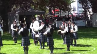 Highland Gathering Peine 2016 Grade 3 Vienna Pipes and Drums [upl. by Socha]