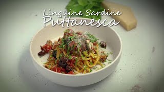 Linguine Sardine Puttanesca [upl. by Yelra]