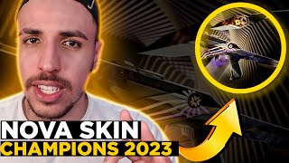 NOVA COLEÇÃO DE SKIN CHAMPIONS 2023 FACA E VANDAL  VALORANT [upl. by Leatrice]