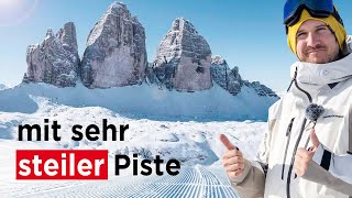 Preisgekröntes Skigebiet 3 Zinnen Dolomiten Südtirol im Test [upl. by Revorg]