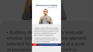 Deficiencies in Auditing longnguyencia cia audit internalaudit control KTNB [upl. by Ahsitel]