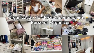 ORGANIZAÇÃO TOTAL DO CLOSET com a personal Organizer CHEGA DE BAGUNÇA ✨ [upl. by Noiramed212]