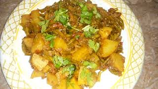 mongre ki phaliyan keema aloo recipe [upl. by Silrac763]