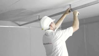 How to Install an MF Plasterboard Ceiling [upl. by Allimac]