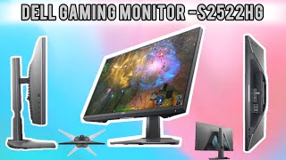 🤯Gaming Monitor  DellS2522HG  6223 cm FHD  240Hz  IPS Panel  99 sRGB  167M Colors [upl. by Brigham]