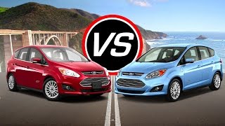 2016 Ford CMax Energi vs CMax Hybrid  Spec Comparison [upl. by Euqinim883]