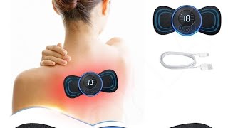 Body Massager Machine for Pain Relief Wireless Massager Mini Massager Butterfly Massager [upl. by Ynatsed665]