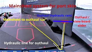 Americas Cup Mainsail Systems Revealed Part 1 [upl. by Krispin40]