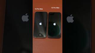 iPhone 16 Pro Max Vs iPhone 15 Pro Max Boot Test shorts [upl. by Dnalra870]